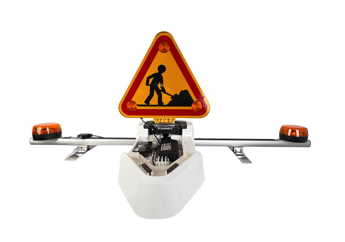 Barre équipée 135 - TRIFLASH Electrique et Gyropahres Leds